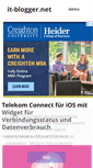 Mobile Screenshot of it-blogger.net
